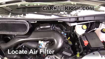2016 Ford Transit-350 HD XLT 3.7L V6 FlexFuel Air Filter (Engine) Replace